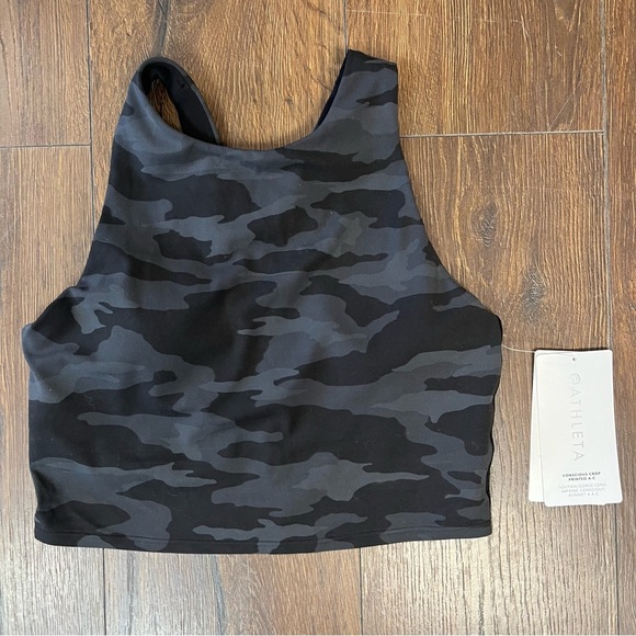 🆕 Athleta Conscious Crop Top Bra SZ SM - Picture 2 of 6